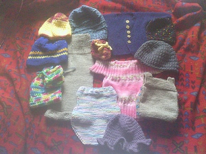 Baby items by Rachel for For the Children of Pine Ridge